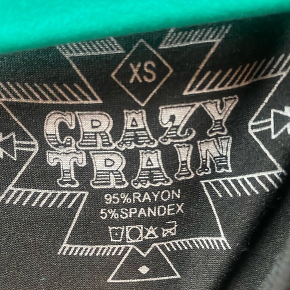 NWT Woman’s XS Crazy Train Long Sleeve Camisole - Picture 2 of 2